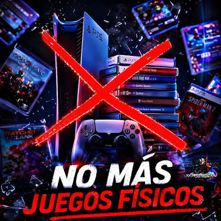 Sony confirma el fin de los videojuegos físicos para PlayStation