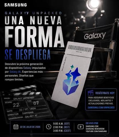 Samsung presentará su nueva generación de dispositivos plegables en Londres